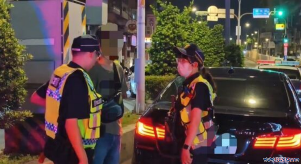 新北市巡警张开活动，首日共查获29件毒驾。图源：台湾“东森新闻云”
