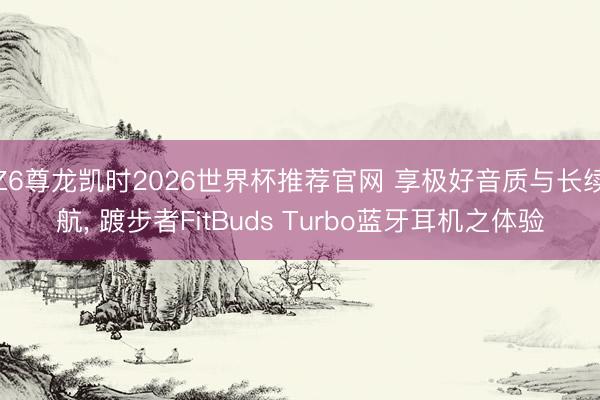 Z6尊龙凯时2026世界杯推荐官网 享极好音质与长续航， 踱步者FitBuds Turbo蓝牙耳机之体验